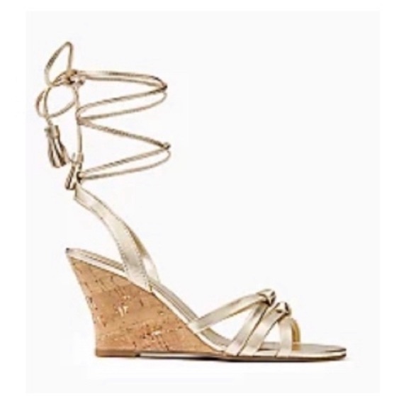 Lilly Pulitzer Casey Wedge 8.5 - Picture 2 of 4